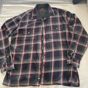 Men’s Kühl XXL plaid long sleeve shirt